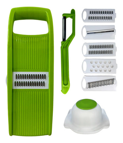 Rallador Manual De Verduras Cuchillas De Acero Inoxidable