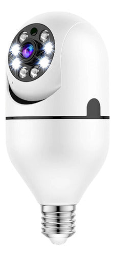 Camara Seguridad Hd Ptz 360º Wifi Con Vision Nocturna Foco