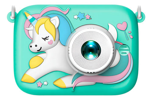 Cámara Digital Mini De Fotos Juegos Recargable Niños