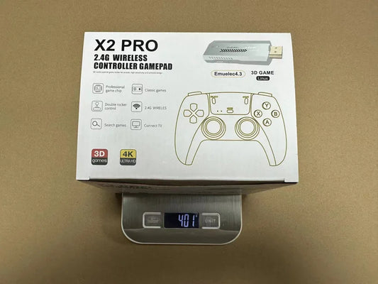X2 PRO Retro Game console 4K 3D home gaming arcade wireless retro TV Home game console GD10 Game Stick For PSP PS1 GBA ﻿